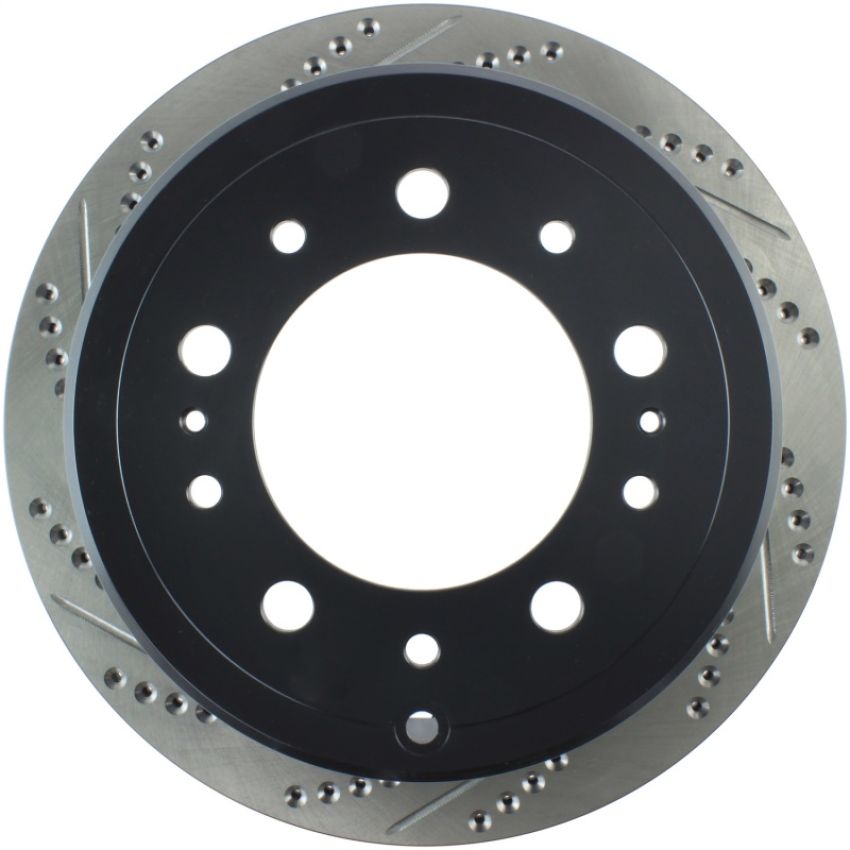 Stoptech 127.44087R Slotted & Drilled Sport Brake Rotor