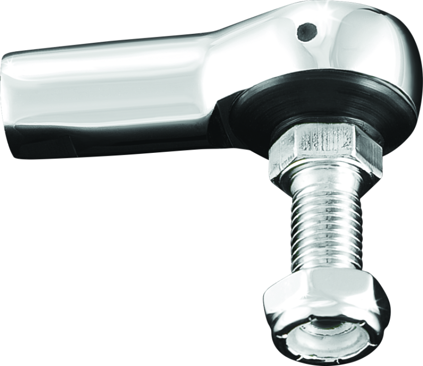 Kuryakyn 9058 Ball Joint With Stud Righthand Female 5/16in-24 Threads Chrome