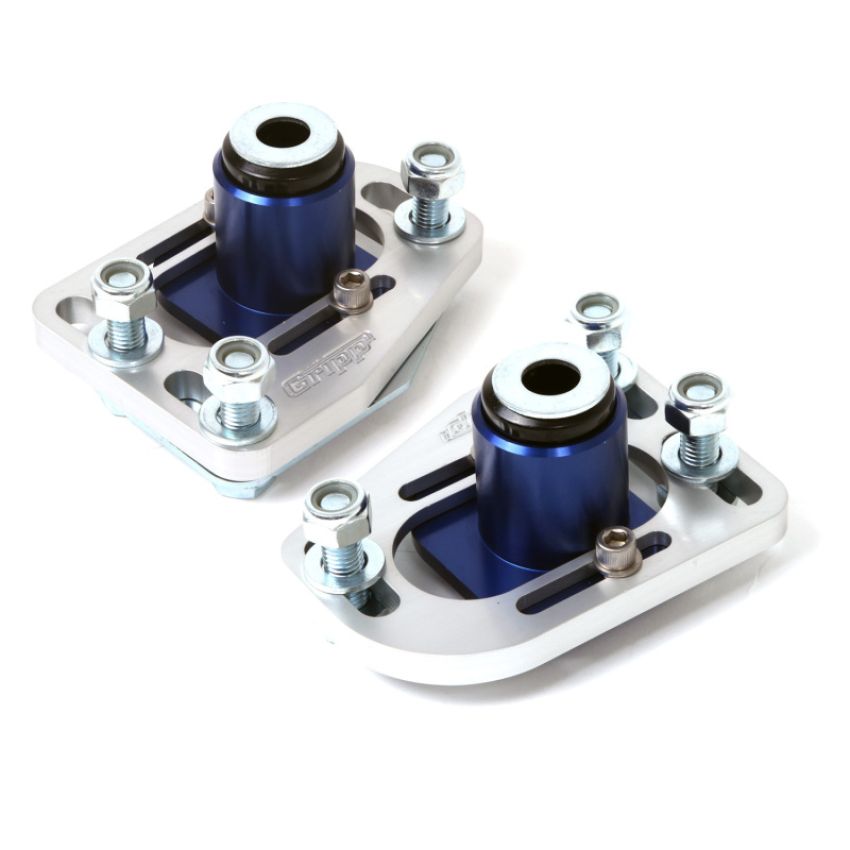 BBK Performance Parts 2525 1979-1993 MUSTANG FRONT CASTER CAMBER PLATE KIT (CNC BILLET ALUMINUM)
