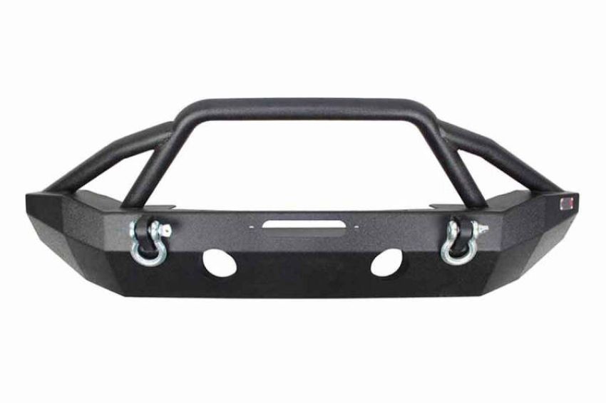 Fishbone Offroad FB22068 07-18 Jeep Wrangler JK Full Width Front Winch Bumper - Black Powdercoat