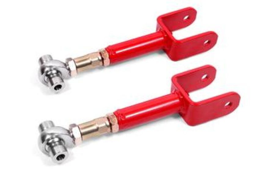 BMR Suspension UCA463R BMR 78-87 G-Body Upper Control Arms DOM On-car Adj Rod Ends - Red