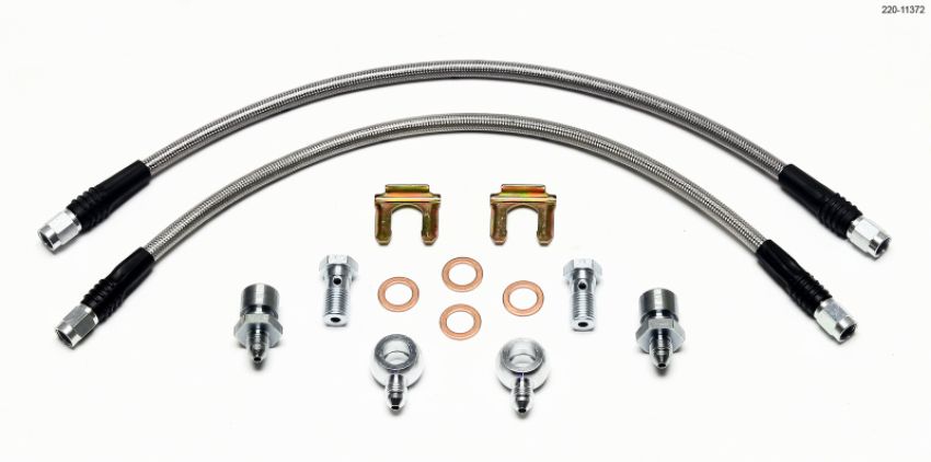 Wilwood 220-11372 Flexline Kit D52 Caliper 16in w/ Banjo 7/16-20