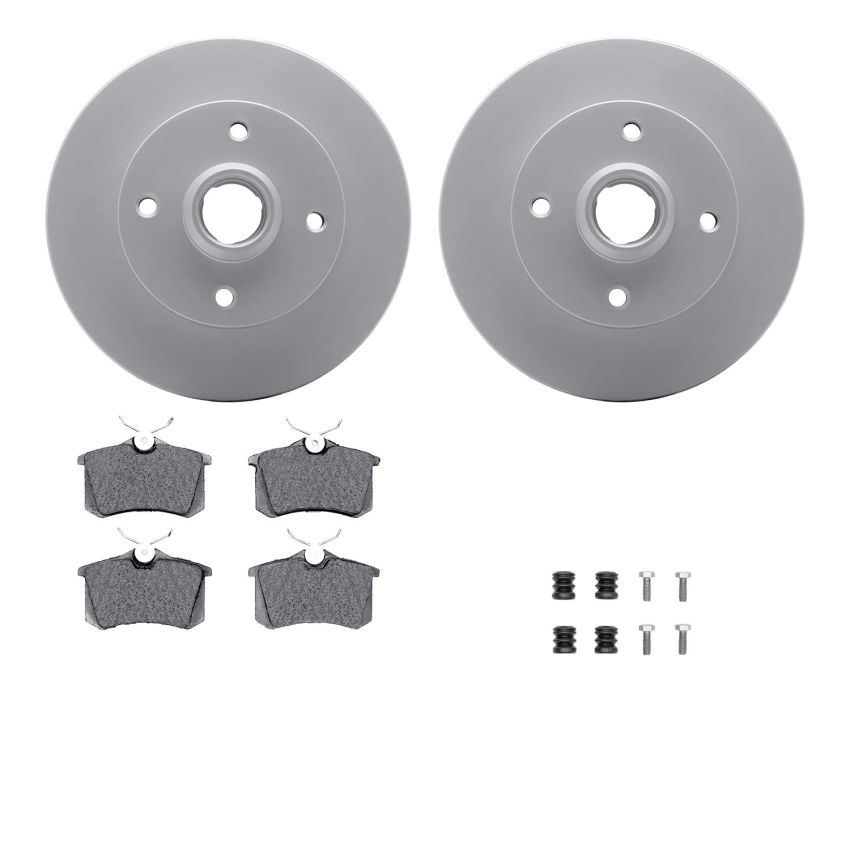 Dynamic Friction 4612-13409 Rotor Kit