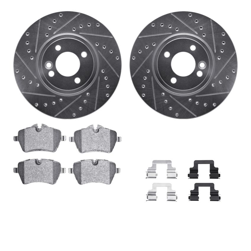 Dynamic Friction 7512-32000 Rotor Kit