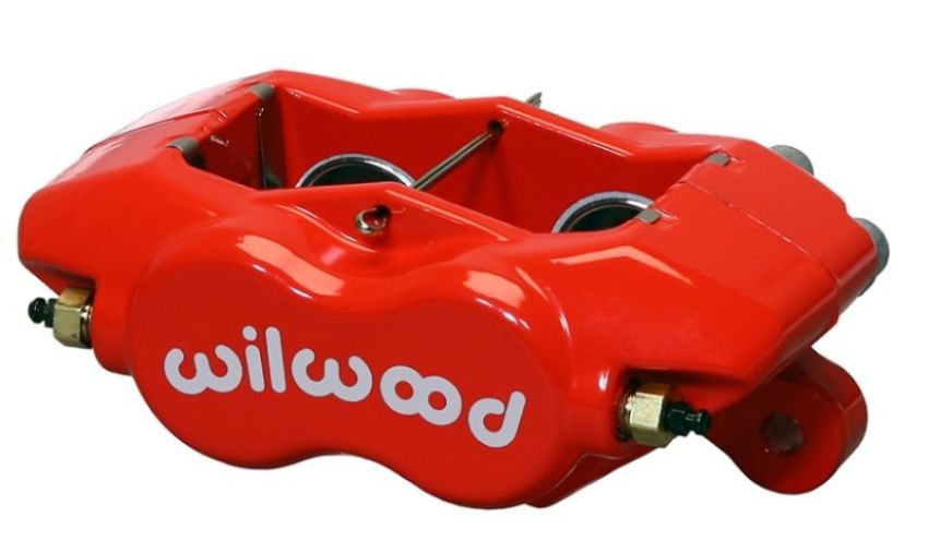 Wilwood 120-13846-RD Caliper-Forged DynaliteI-Red 1.75in Pistons 1.10in Disc