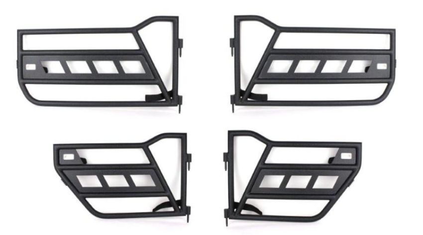 Fishbone Offroad FB24022 07-18 Jeep Wrangler JK 4 Door Front/Rear Tube Doors