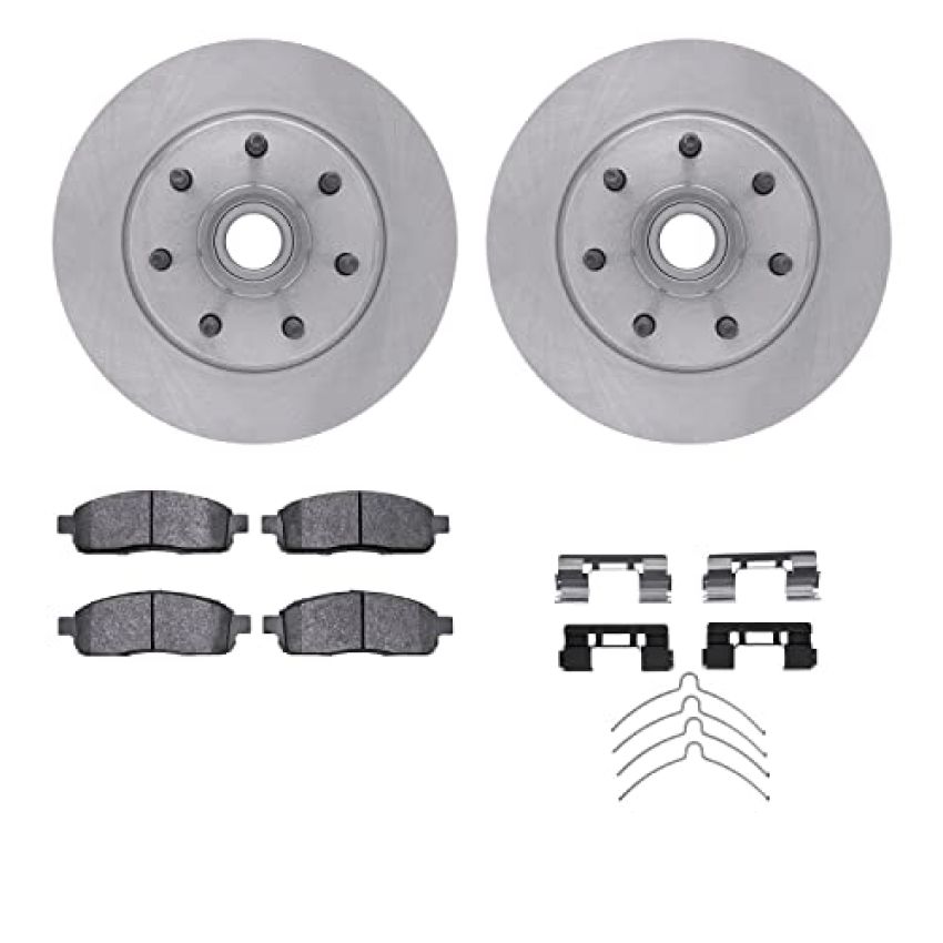 Dynamic Friction 6412-54212 Rotor Kit