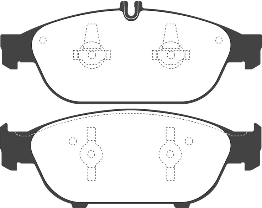 EBC Brakes DP32169C Redstuff Ceramic Low Dust Brake Pads