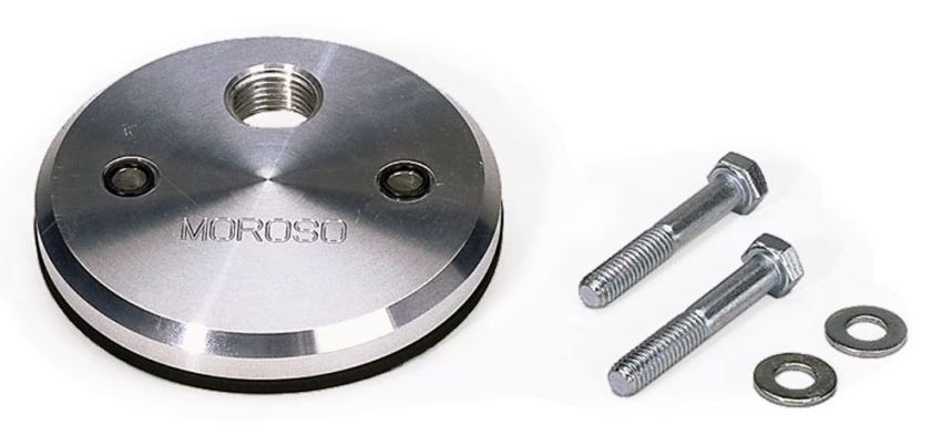 Moroso 23840 Chevrolet Big Block/Small Block Oil Filter Block-Off Plate