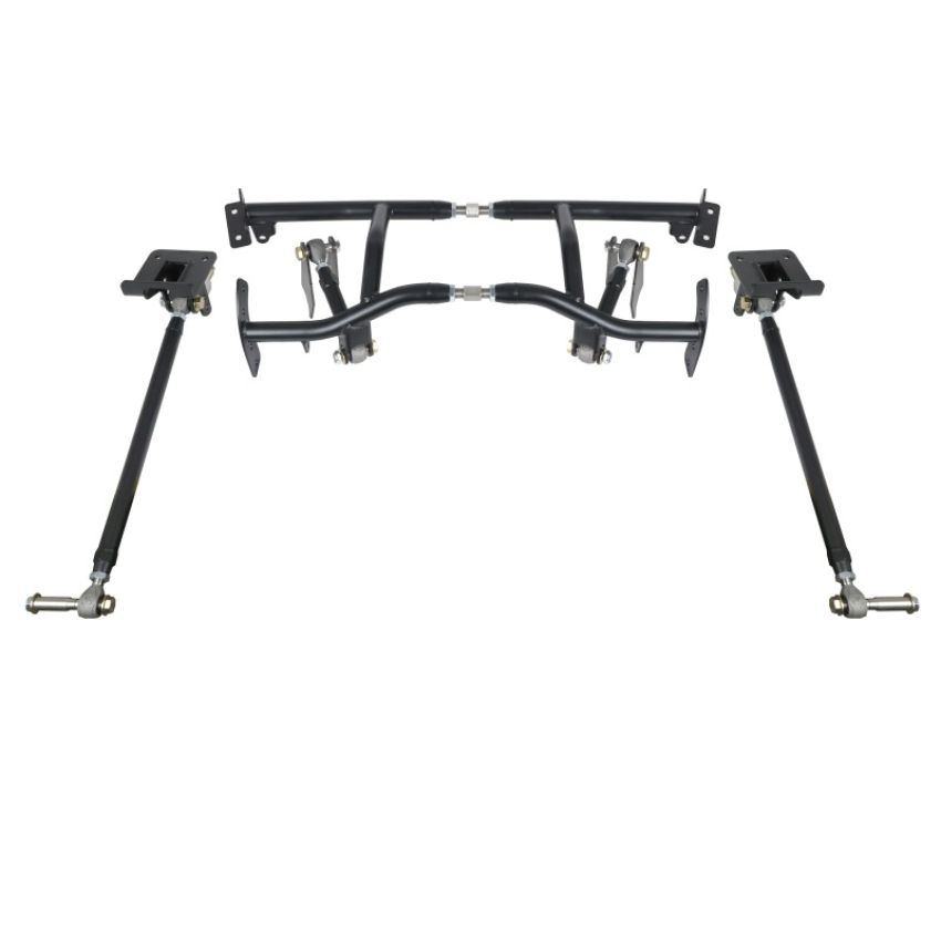 Ridetech 11177187 70-81 GM F-Body Bolt-On 4-Link with Double Adj. Bars, R-Joints, Cradle, and Other Hardware