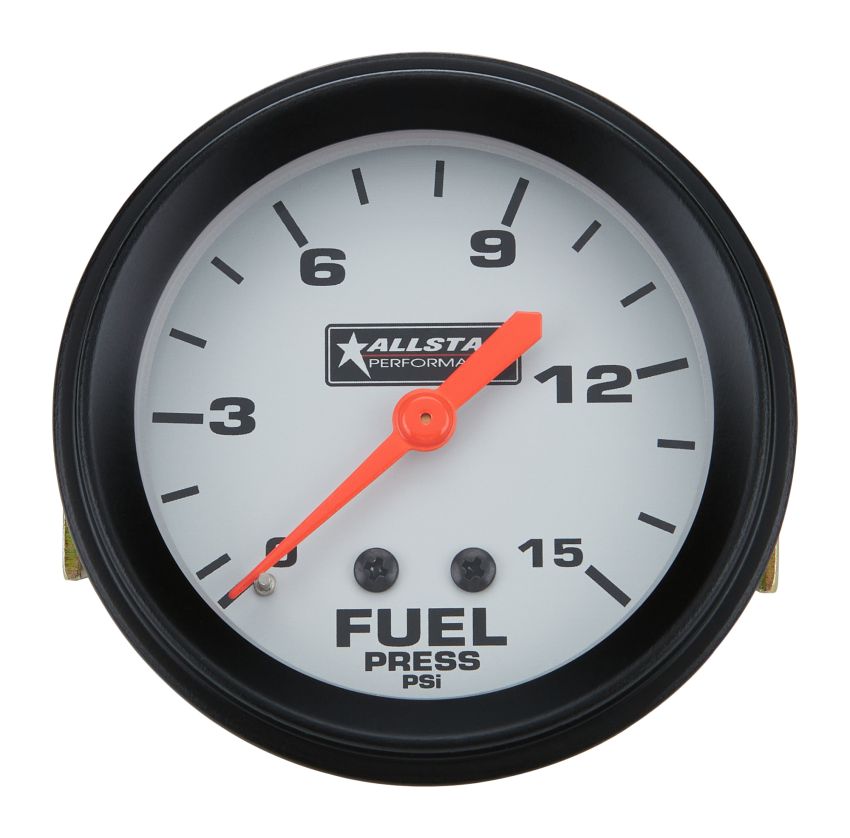 ALLSTAR PERFORMANCE ALL80098 Fuel Pressure Gauge 0-15PSI 2-5/8in