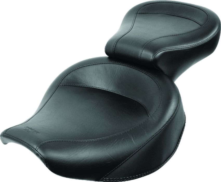 Mustang Motorcycle 75736 Mustang 82-00 Harley FXR Wide Touring 1PC Seat - Black