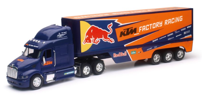 New Ray Toys 14393 KTM Red Bull Factory Race Team Truck/ Scale - 1:32