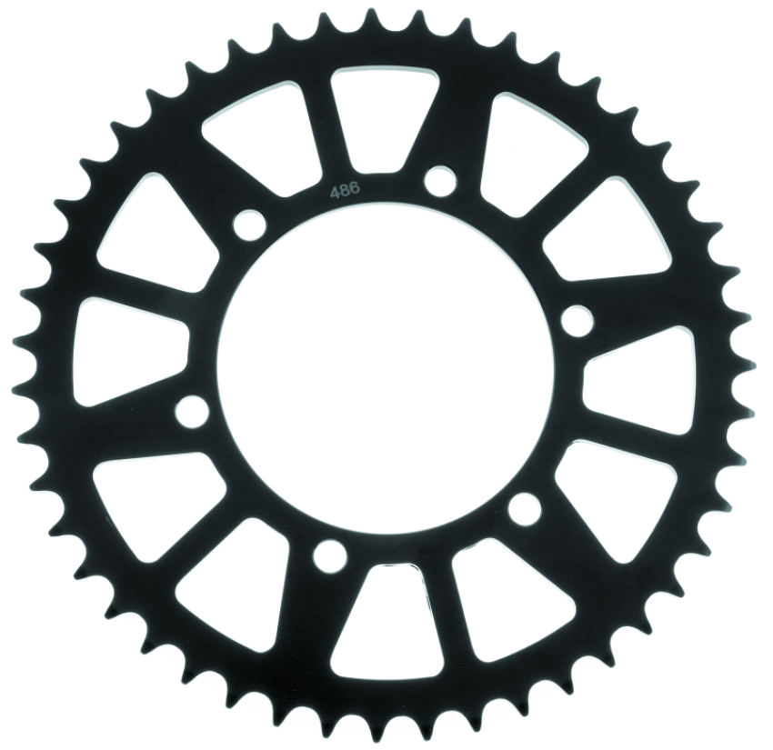BikeMaster 965154 Kawasaki Rear Steel Sprocket 520 45T - Black