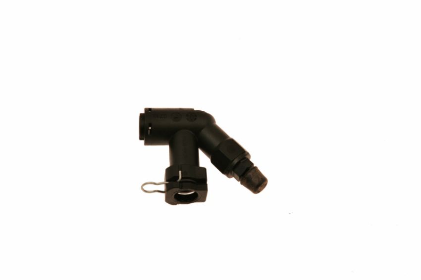 McLeod Racing 139250 McLeod Fitting Elbow Connector W/Bleed Screw For Wire Clip Male Plug In Fittings