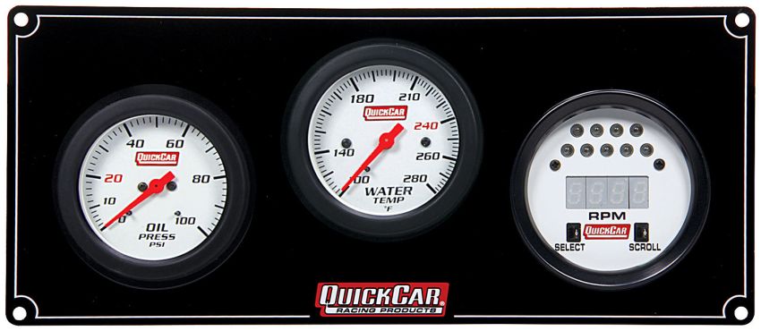 QUICKCAR RACING PRODUCTS QRP61-7031 Extreme 2-1 w/Tach OP/WT