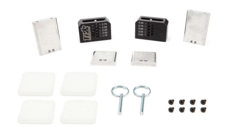 Ti22 PERFORMANCE TIP2980 Ti22 Setup Blocks Short Black 1-3/4in-4in