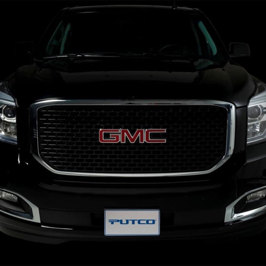 Putco 270519B 15-20 GMC Yukon XL - Liquid 3D Slot / Black Denali Style Lighted Boss Grille
