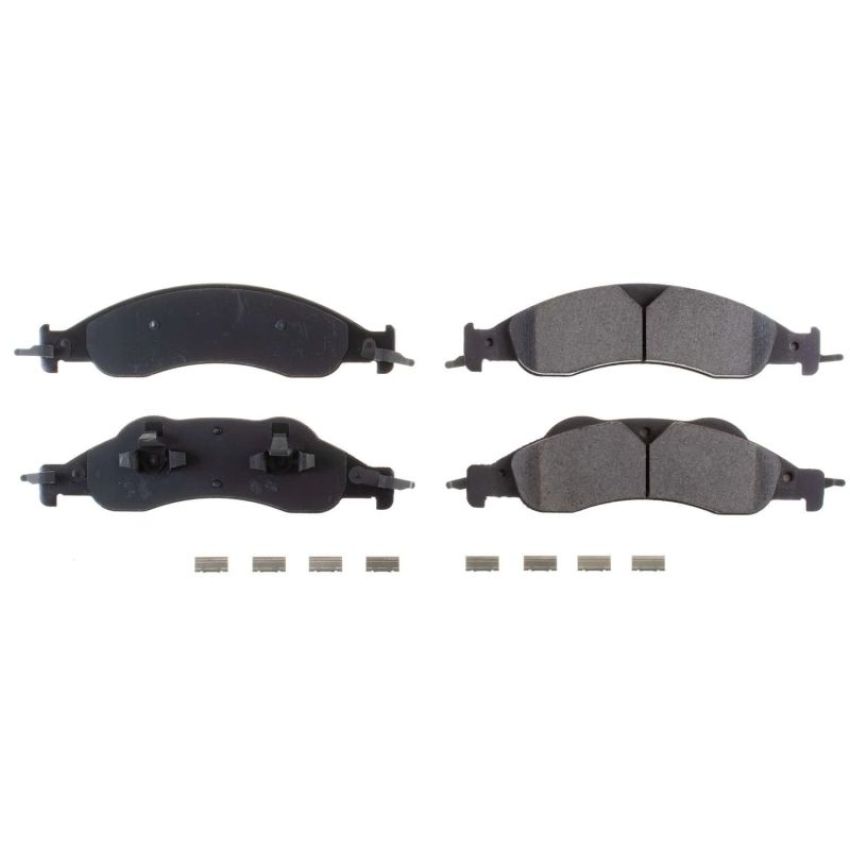 PowerStop 17-1278 PowerStop - Z17 Low-Dust Ceramic Brake Pads with Hardware