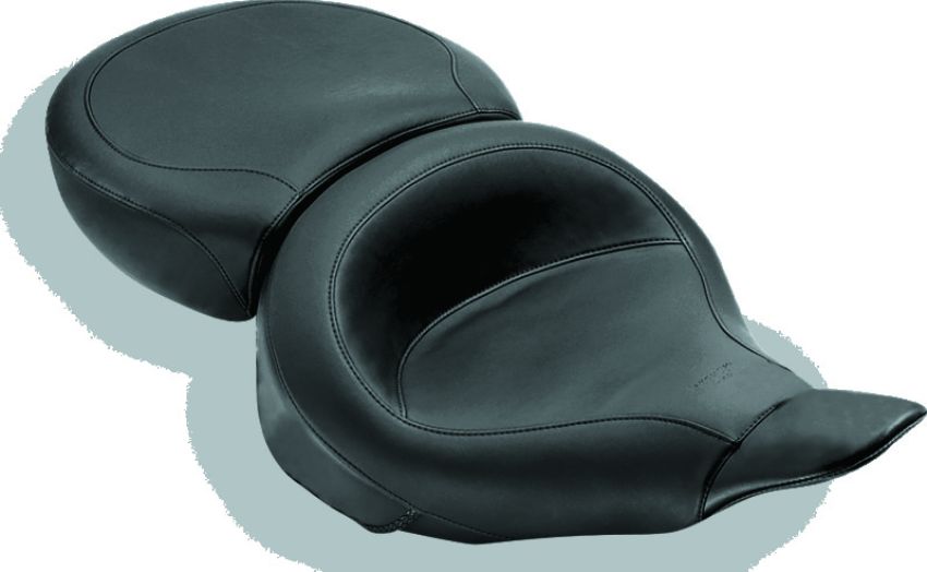Mustang Motorcycle 76053 Mustang 80-88 Harley Electra Glide Std, Tour Glide Wide Touring 1PC Seat - Black