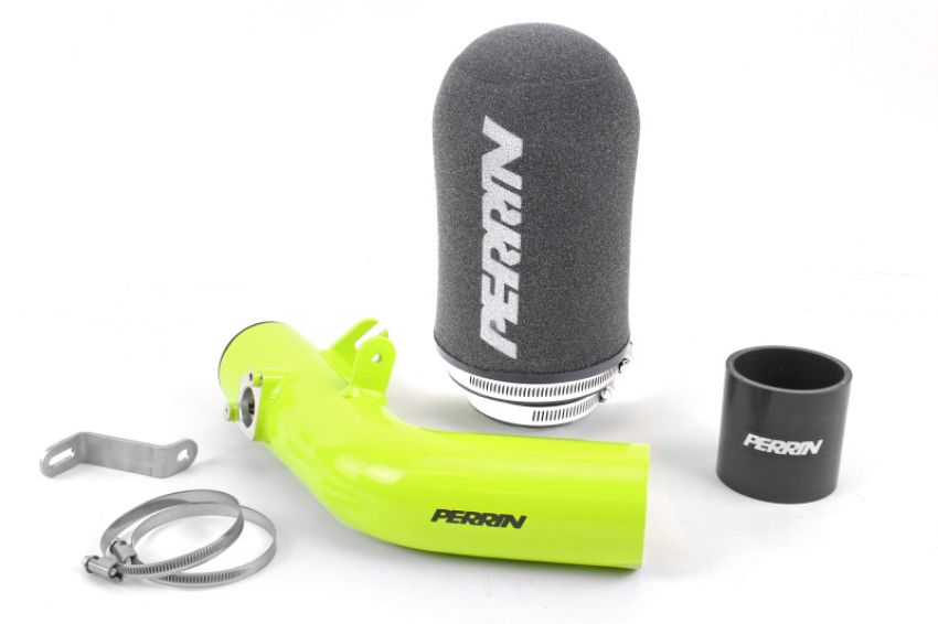 Perrin Performance PSP-INT-323NY Perrin 16-17 Subaru STI Neon Yellow Cold Air Intake