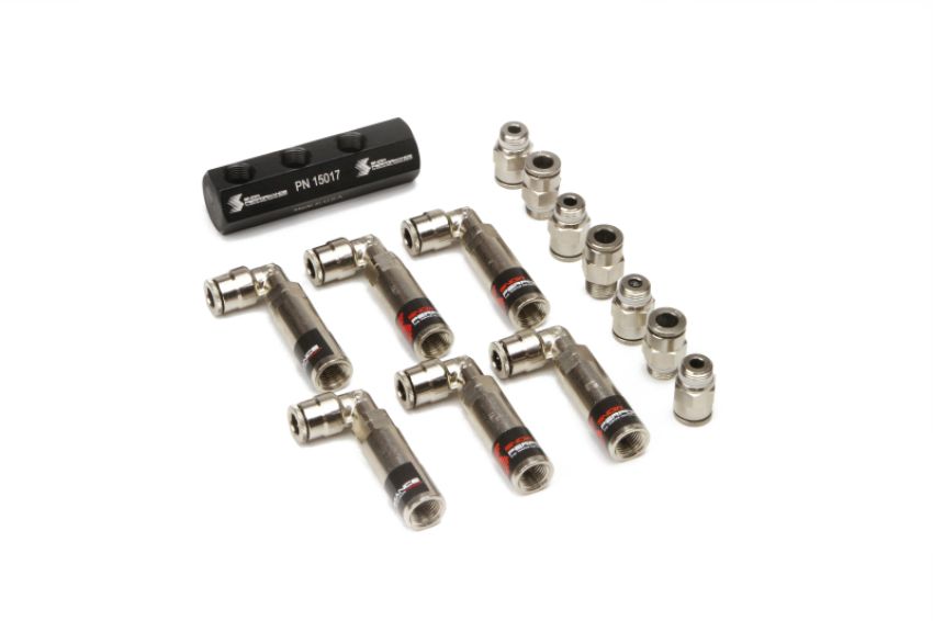 Snow Performance SNO-94600 Water-Methanol Direct Port 6 Cyl Upgrade Quick-Connect (Nozzles Not Included)