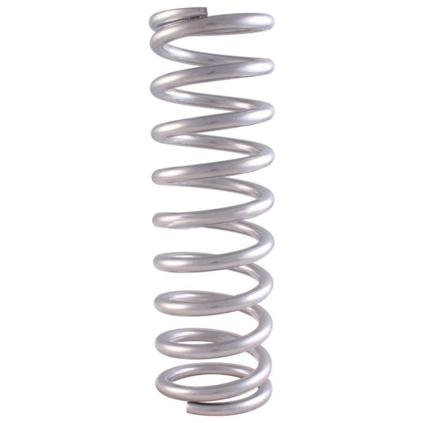 QA1 8S180 1-7/8in ID Spring - 8in Length x 180lbs/in - Silver Powder Coated