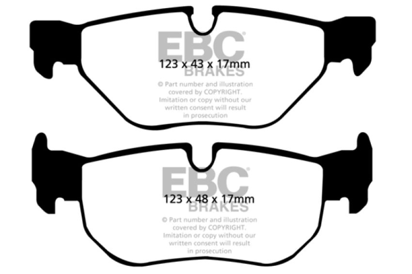 EBC DP41577R Brakes Yellowstuff Performance Brake Pads