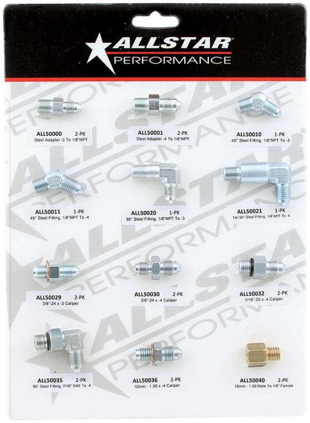ALLSTAR PERFORMANCE ALL080 Brake Fitting Display 1 of 4