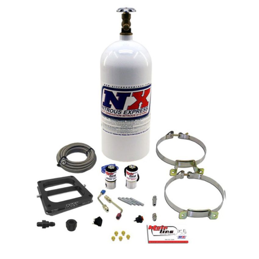 Nitrous Express ML1001 MAINLINE 4500 CARB SYSTEM WITH 10LB BOTTLE