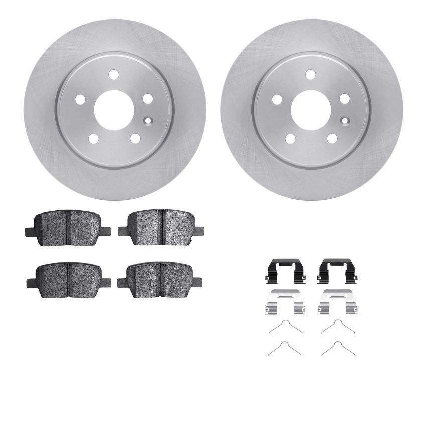 Dynamic Friction 6512-65123 Rotor Kit