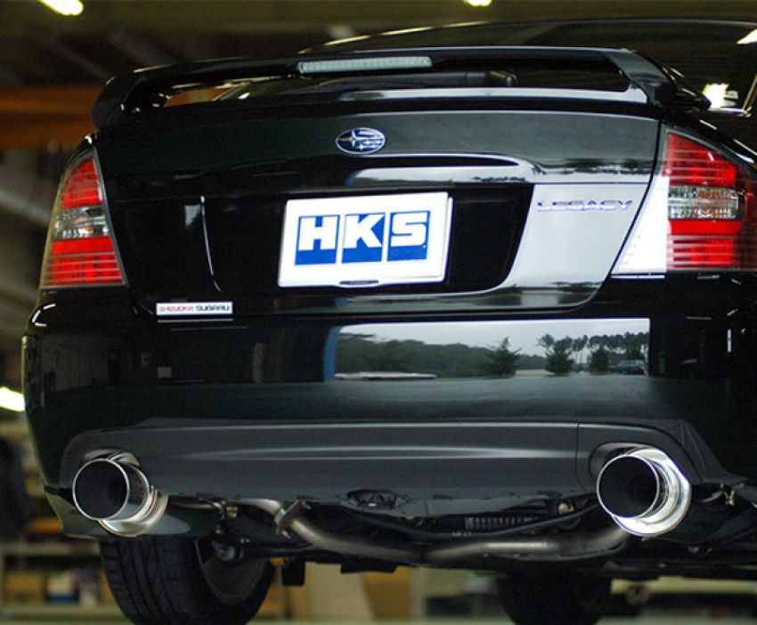 HKS 31019-AF021 SILENT Hi-Power BL5 EJ20 Turbo (Rear + Center)