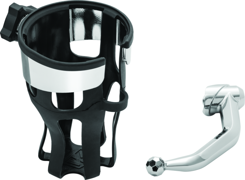 Kuryakyn 6494 Reflex Drink Handlebar Honda Goldwing DCT Left Side Mount Chrome