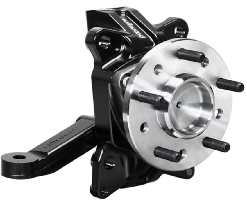 Wilwood 831-14201 Spindle Kit Pair w/ Hub & Steering Arm 63-70 C10 Pickup 2.50in Drop