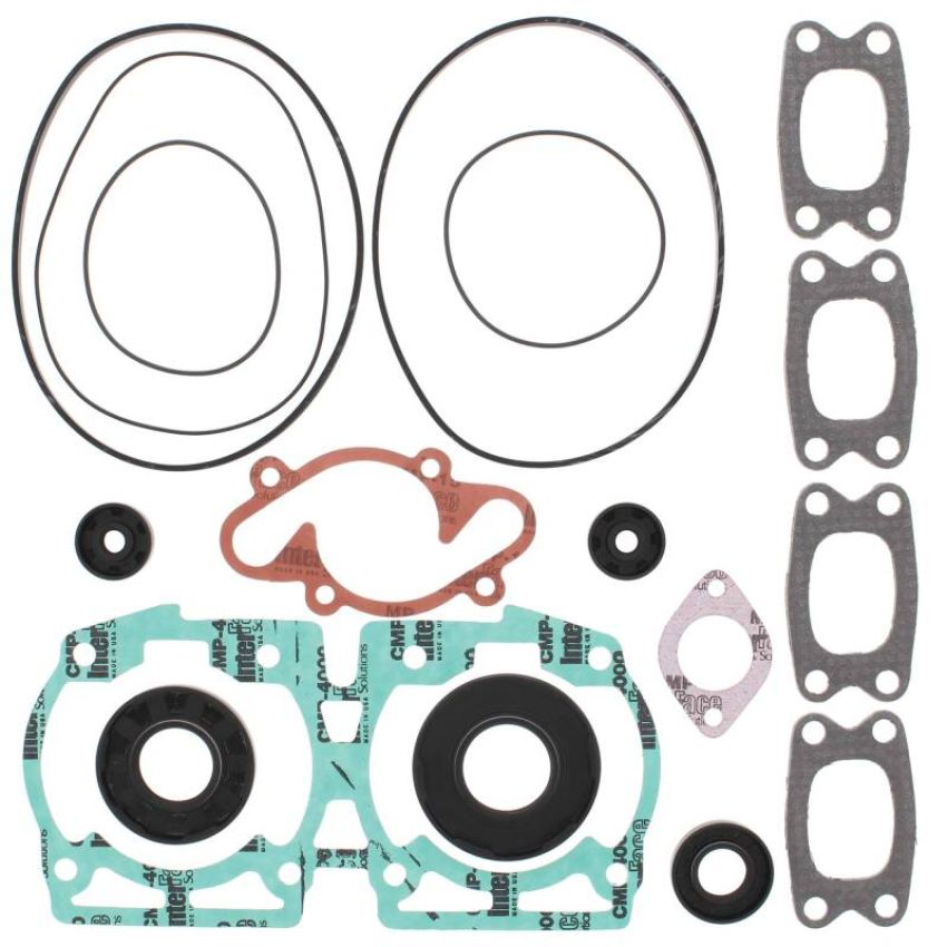 Vertex Pistons 711178B Vertex Gaskets 1992 Ski-Doo Formula Plus/E/XTC/XTCE Complete Gasket Kit w/ Oil Seals