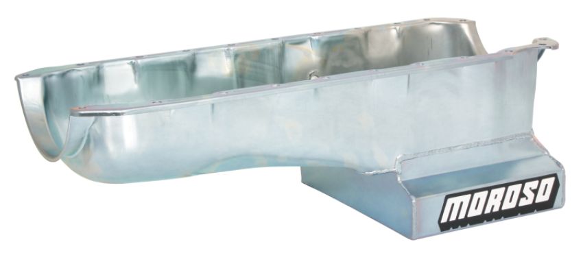 MOROSO MOR20412 BBC Gen IV Steel Oil Pan - 6qt- GM A-Body
