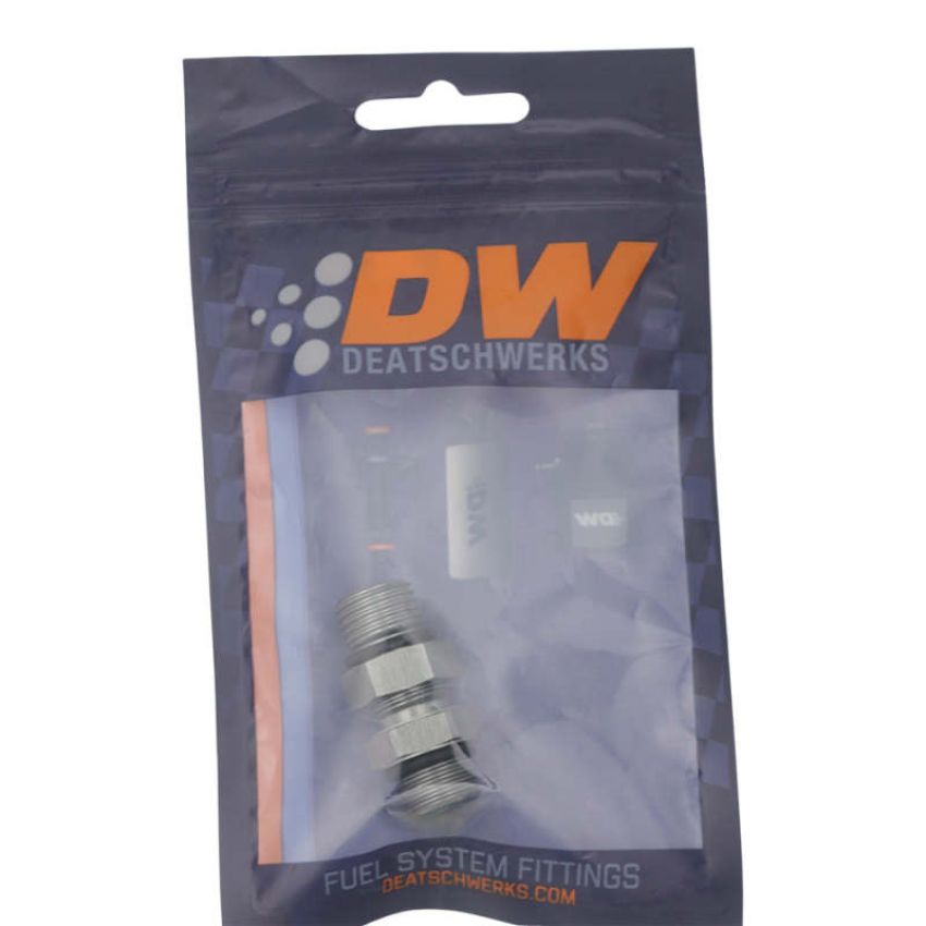 DeatschWerks 6-02-0423 6AN ORB Male to 6AN ORB Male Swivel Adapter - Anodized DW Titanium