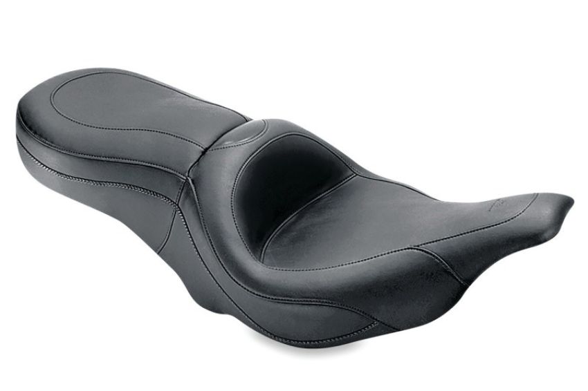 Mustang Motorcycle 75454 Mustang 97-07 Harley Electra Glide,Road Glide Sport Touring 1PC Seat - Black