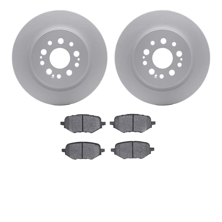 Dynamic Friction 4502-59196 Rotor Kit