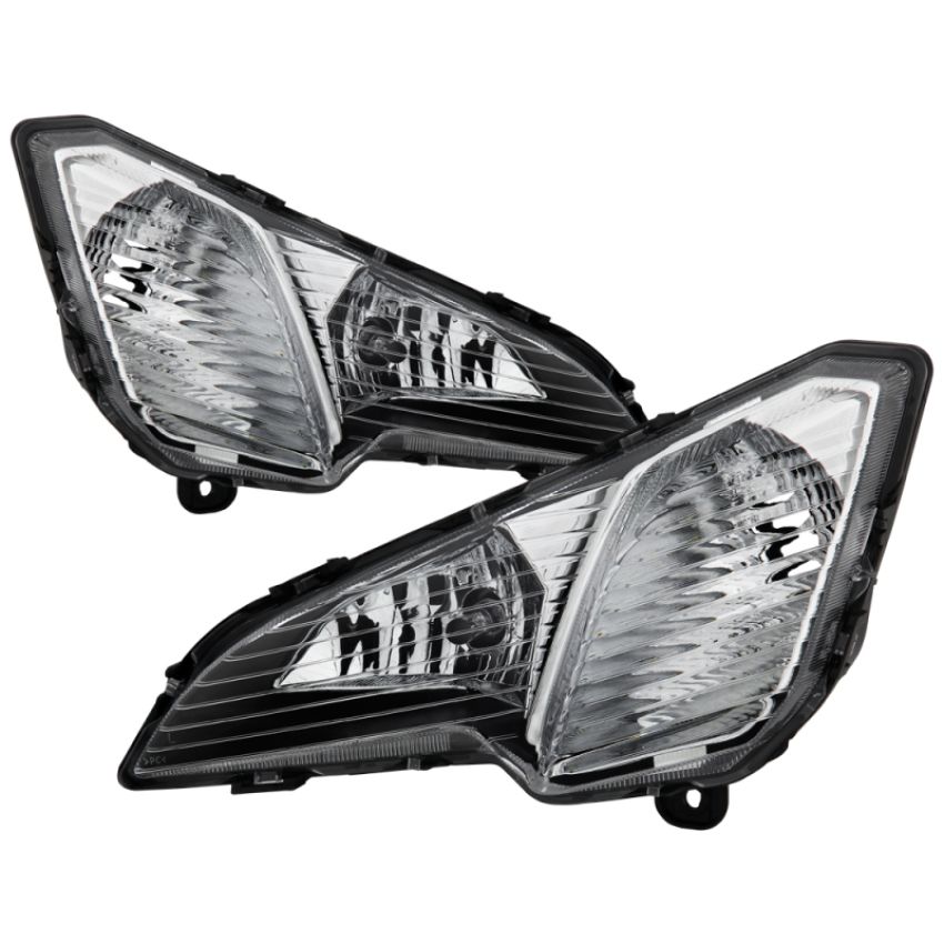 SPYDER 5087003 OEM Style Fog Light w/Universal Switch - Clear