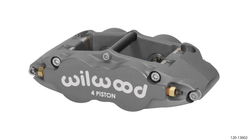 Wilwood 120-12602 Caliper-Narrow Superlite 4R-ST - Anodized 1.25/1.25in Pistons 1.10in Disc
