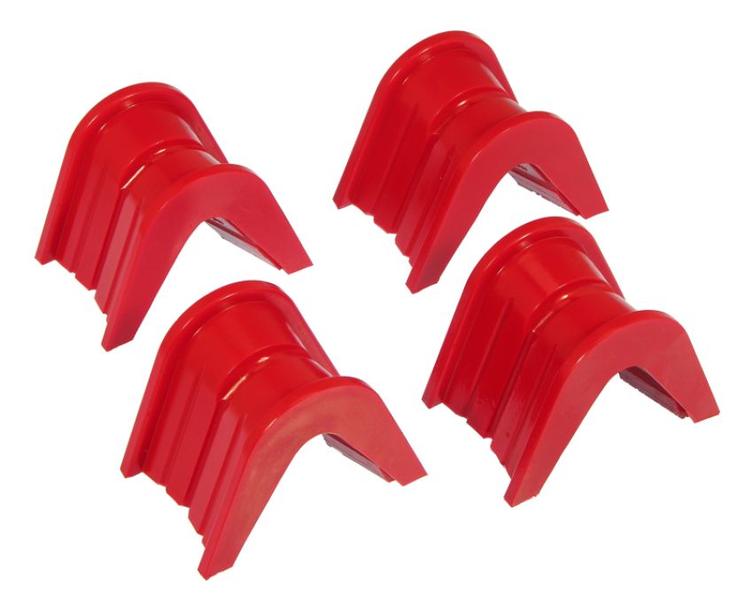 Prothane 6-1202 66-79 Ford F100/250/Bronco C-Bushings 4deg Offset - Red