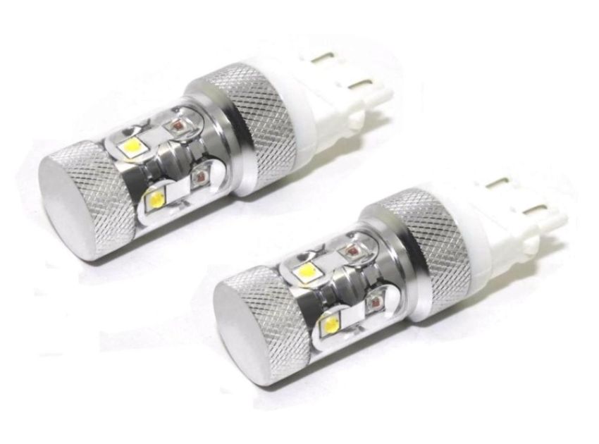 Putco 243157S-360 3157 - Plasma SwitchBack LED Bulbs - White/Amber
