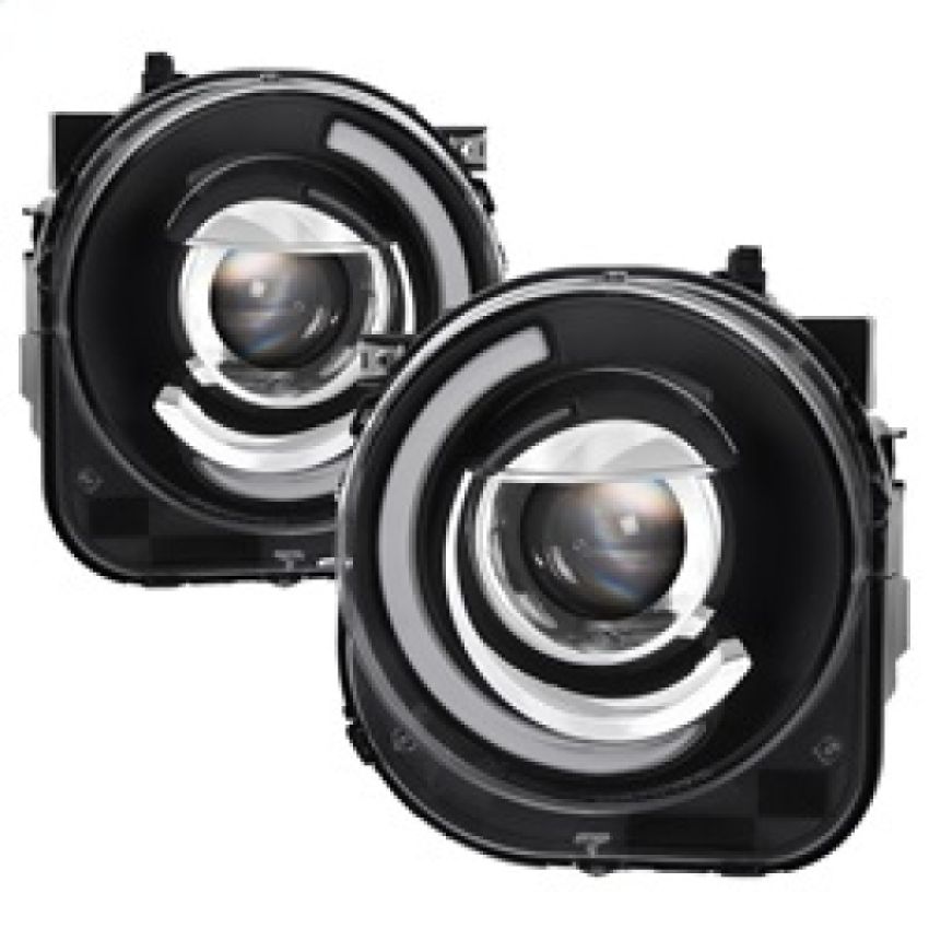 SPYDER 9039720 xTune 15-17 Jeep Renegade Light Bar DRL Projector Headlights -Black (PRO-JH-JREN-LBDRL-BK)