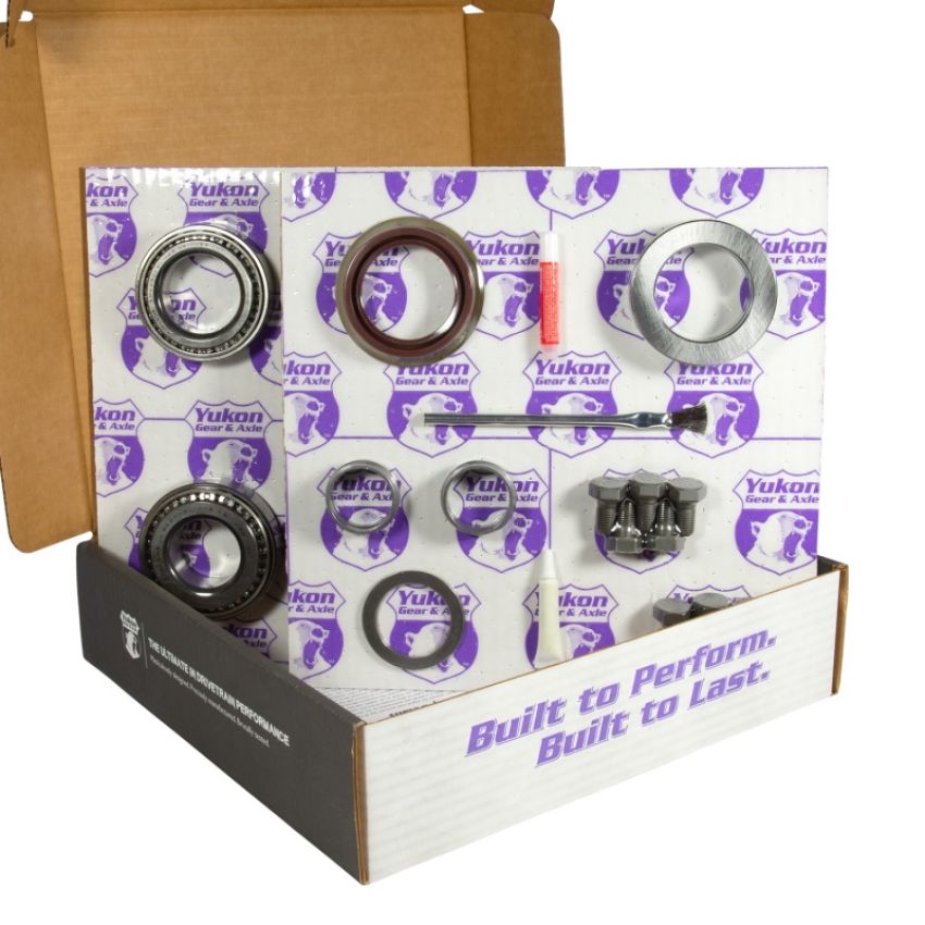 Yukon Gear & Axle YGK2021 Yukon 8.6in GM 3.42 Rear Ring & Pinion Install Kit Axle Bearings and Seal