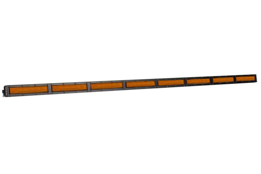 Diode Dynamics DD6047 50 In LED Light Bar Single Row Straight - Amber Flood Each Stage Series