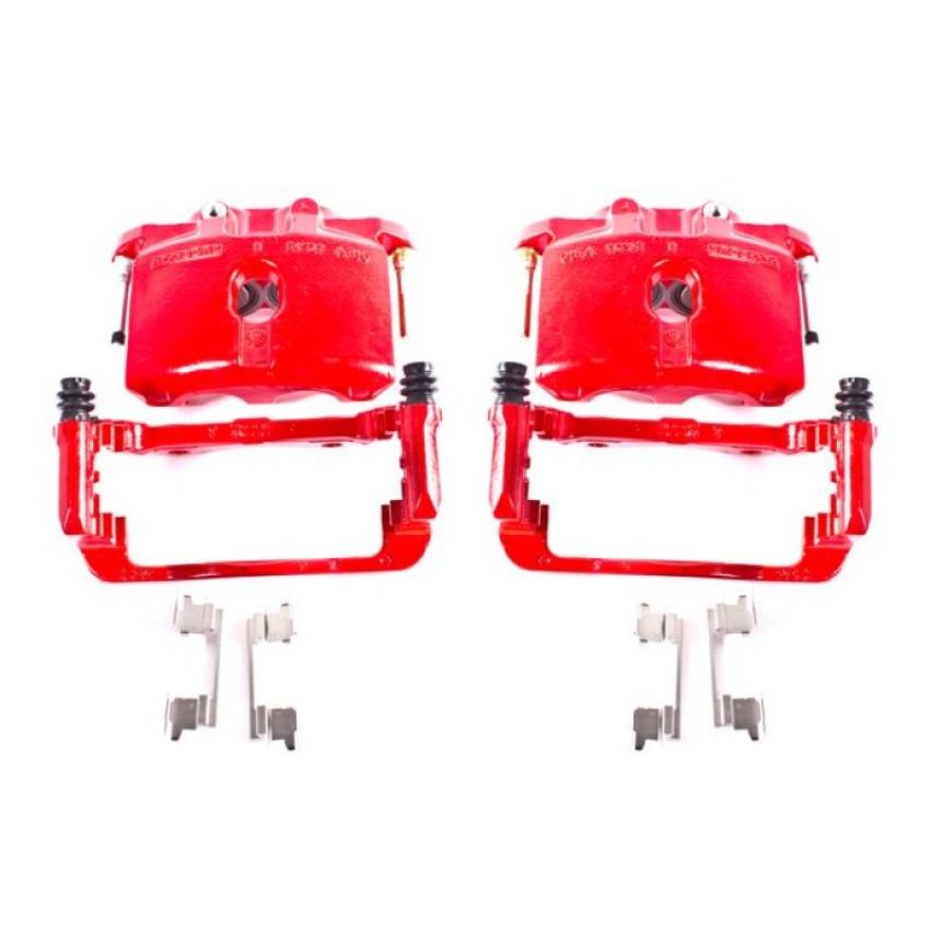 PowerStop S4940 Red Powder Coated Calipers