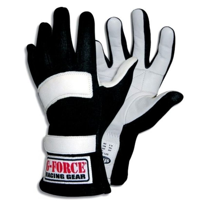 G-FORCE GFR4101CMDBK GF5 Racing Gloves Child Medium Black
