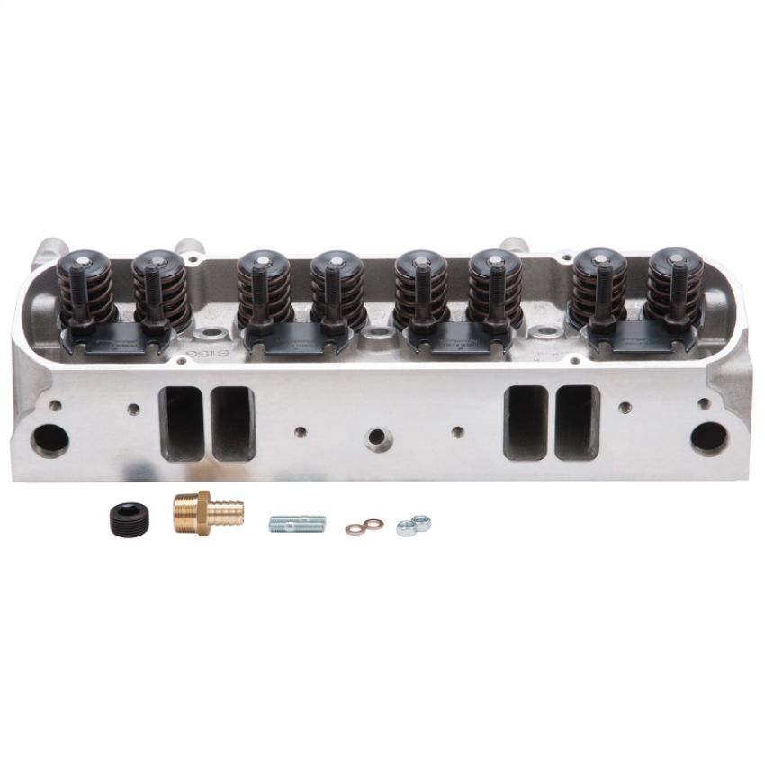 EDELBROCK EDE61595 Pontiac Performer D-Port Head - 72cc - Assm.