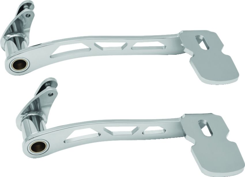 Kuryakyn 9642 Girder Extended Brake Pedal Without Fairing Lowers Chrome